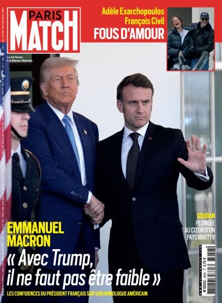 Paris Match – 27 Fevrier 2025 Cover