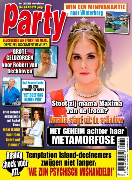 Party Netherlands – 12 Maart 2025 Cover