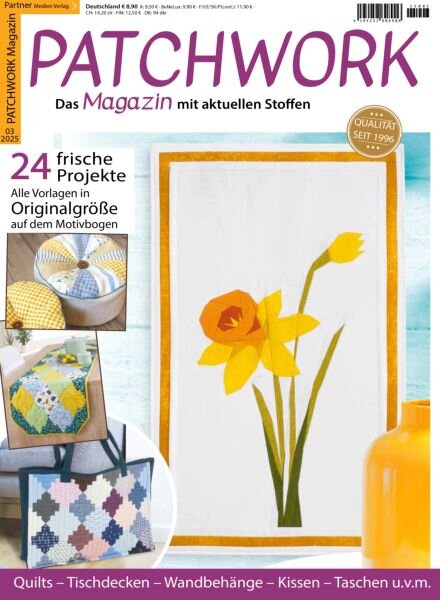 Patchwork Magazin – Marz 2025 Cover