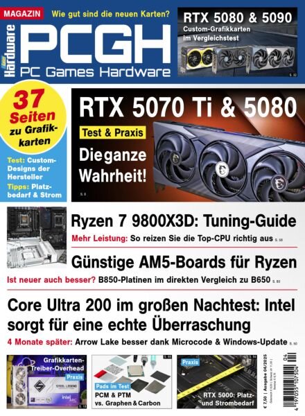 PC Games Hardware – April 2025 Cover