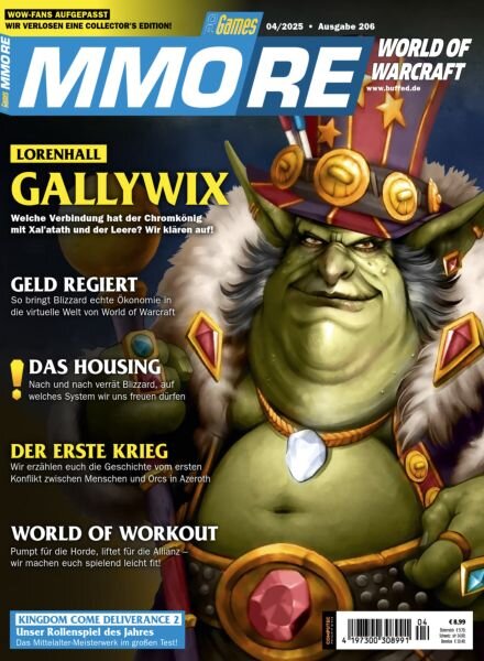 PC Games MMORE – April 2025 Cover