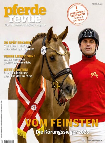 Pferderevue – Marz 2025 Cover