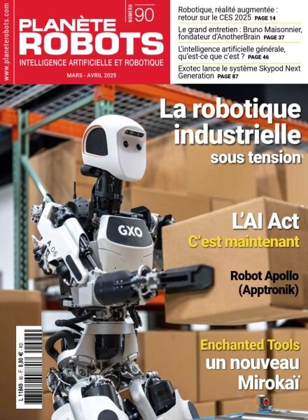 Planete Robots – Mars-Avril 2025 Cover