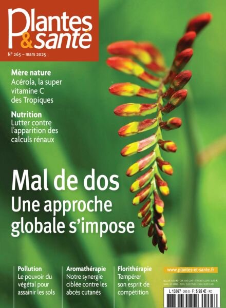 Plantes & Sante – Mars 2025 Cover