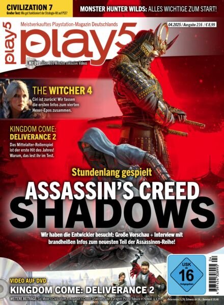 play5 – April 2025 Cover