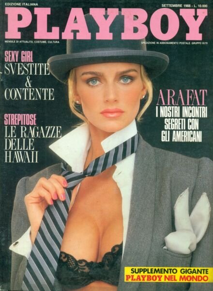 Playboy Italy – N 9 Settembre 1988 Cover