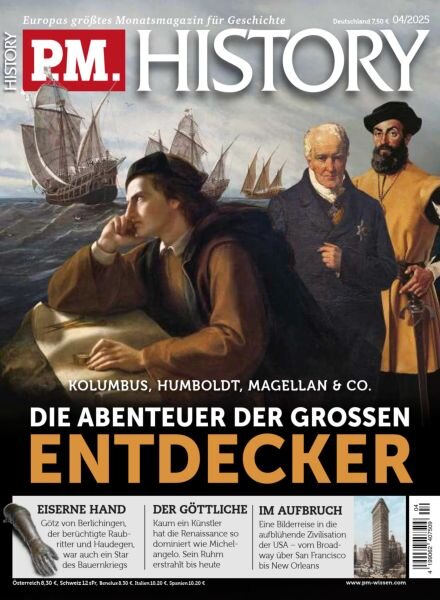 PM History – April 2025 Cover