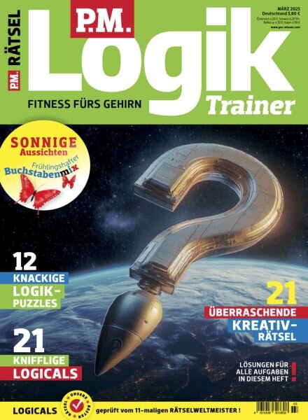 PM Logik Trainer – Marz 2025 Cover