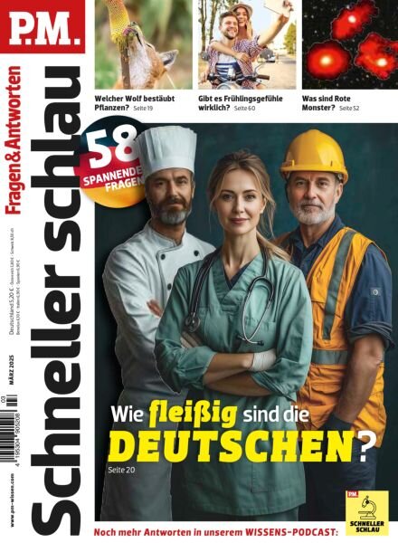 PM Schneller Schlau – Marz 2025 Cover