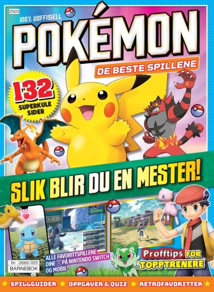 Pokemon Norge – De beste spillene 2025 Cover
