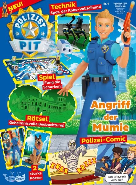 Polizist Pit – April 2025 Cover