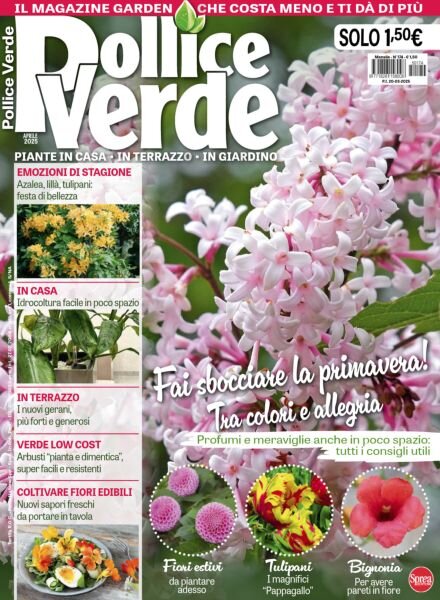 Pollice Verde – Aprile 2025 Cover