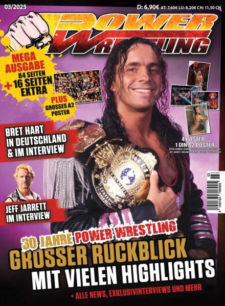 Power-Wrestling – Marz 2025 Cover
