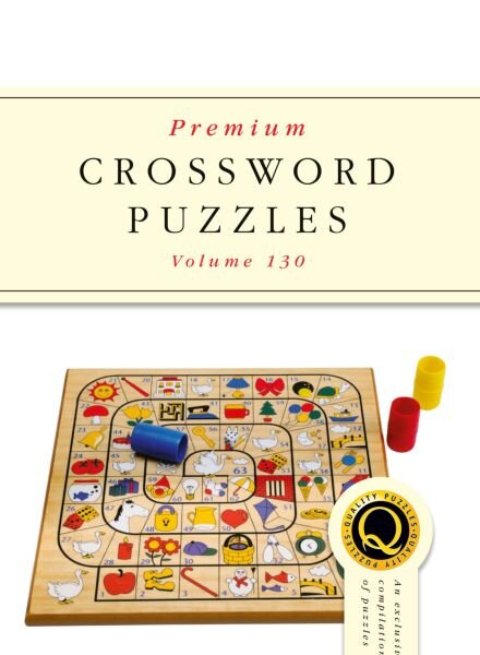 Premium Crossword Puzzles – Issue 130 2025 Cover