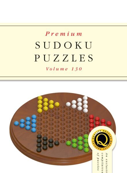 Premium Sudoku Puzzles – Issue 130 2025 Cover