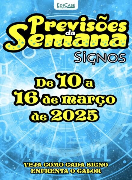 Previsoes da Semana – 10 Marco 2025 Cover