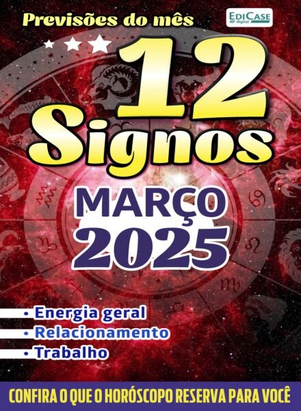 Previsoes do mes – Marco 2025 Cover