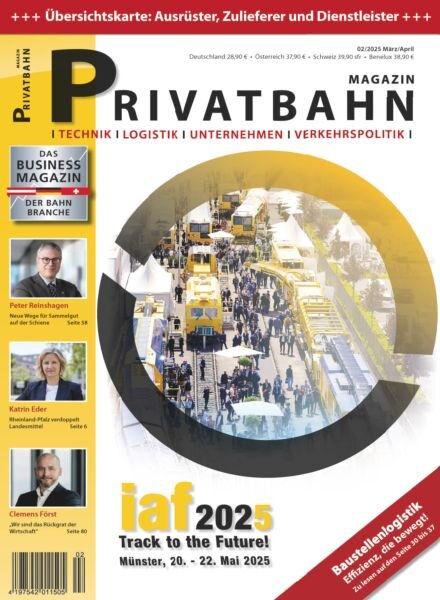 Privatbahn Magazin – Marz-April 2025 Cover