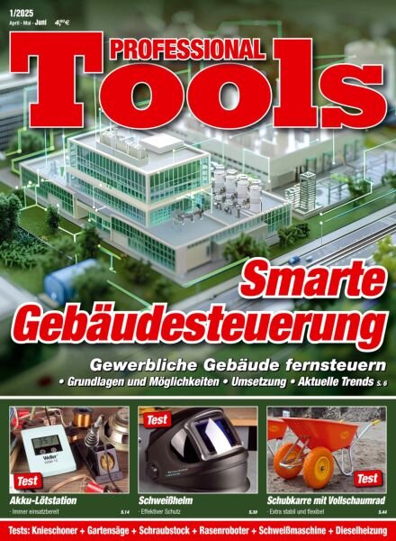 Professional Tools – April-Mai-Juni 2025 Cover