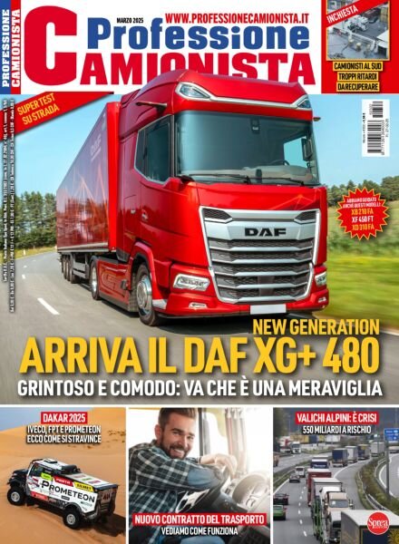 Professione Camionista – Marzo 2025 Cover