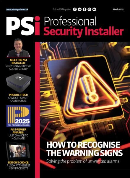 Proffessional Security Installer – March 2025 Cover
