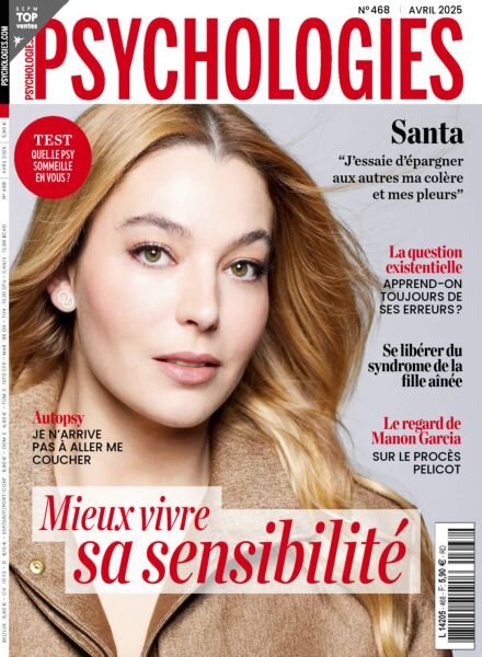 Psychologies France – Avril 2025 Cover