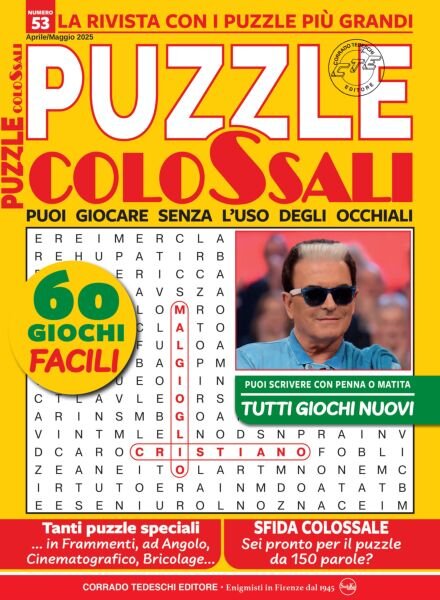 Puzzle Colossali – Aprile-Maggio 2025 Cover