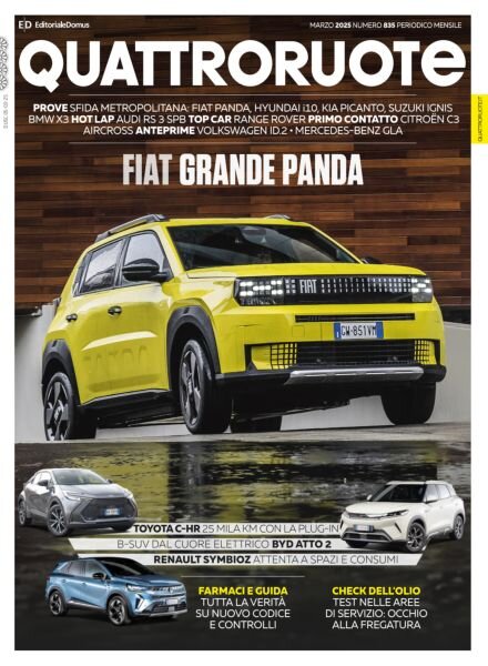Quattroruote Italia – Marzo 2025 Cover