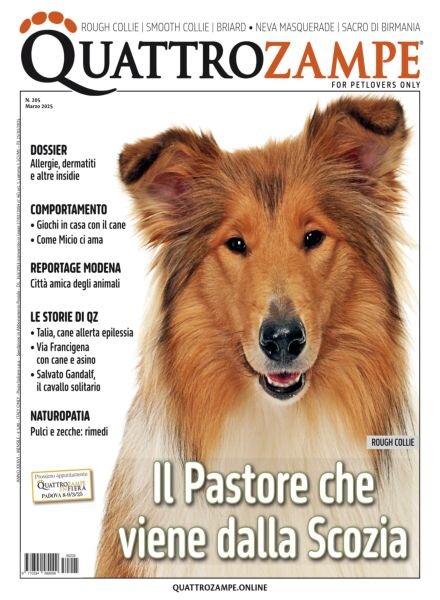 QuattroZampe – Marzo 2025 Cover