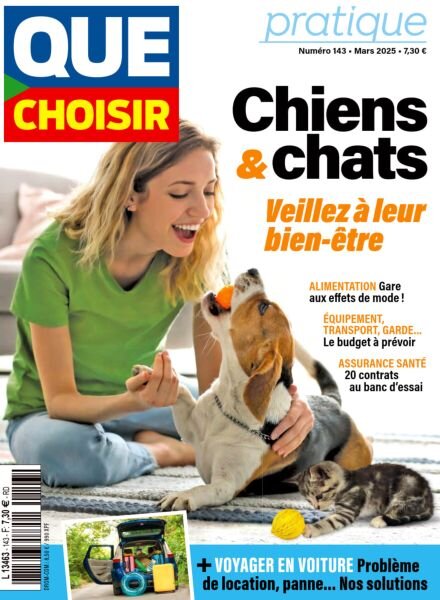 Que Choisir Pratique – Mars 2025 Cover