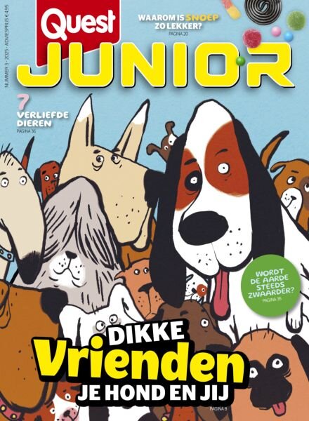 Quest Junior – Maart 2025 Cover