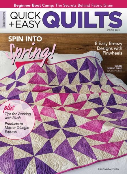 Quick+Easy Quilts – Spring 2025 Cover
