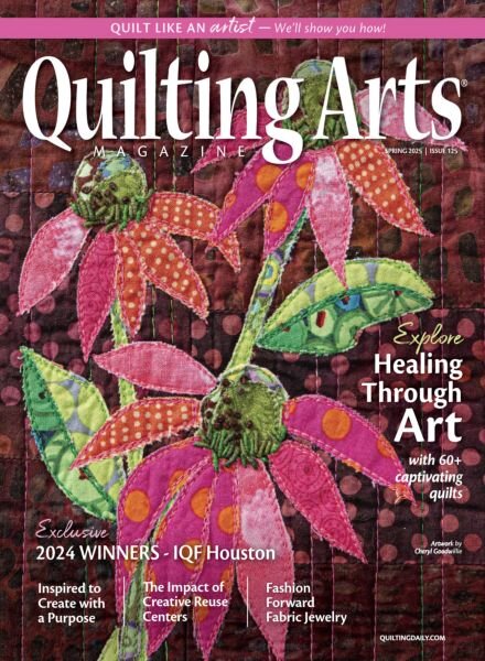 Quilting Arts – Spring 2025 Cover