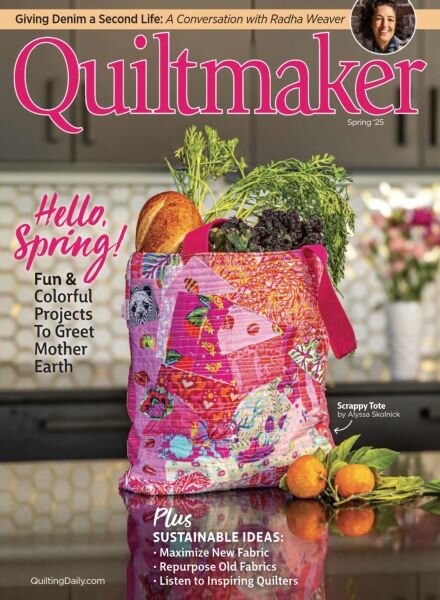 Quiltmaker – Spring 2025 Cover