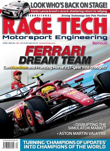 Race Tech – April 2025 Cover