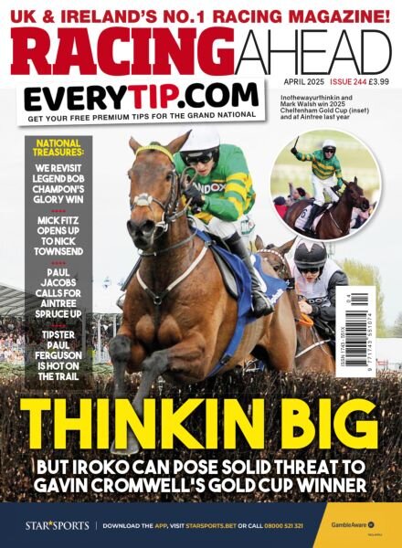 Racing Ahead – April 2025 Cover