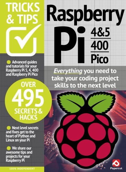 Raspberry Pi Tricks and Tips – Spring 2025 Cover