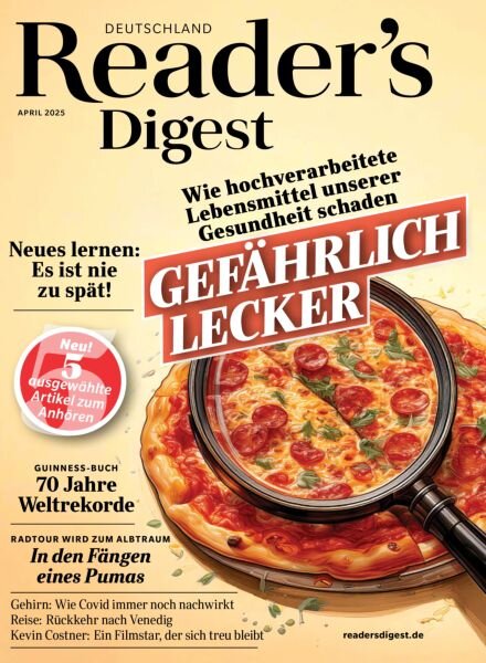 Reader’s Digest Germany – April 2025 Cover