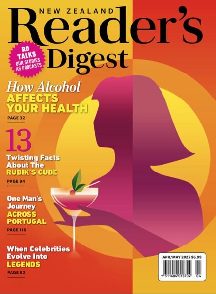 Reader’s Digest New Zealand – April-May 2025 Cover