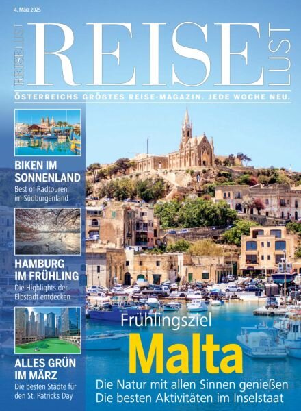 Reiselust – 4 Marz 2025 Cover