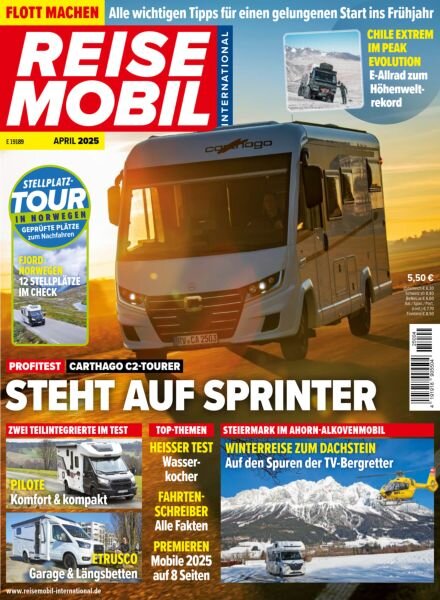 Reisemobil International – April 2025 Cover