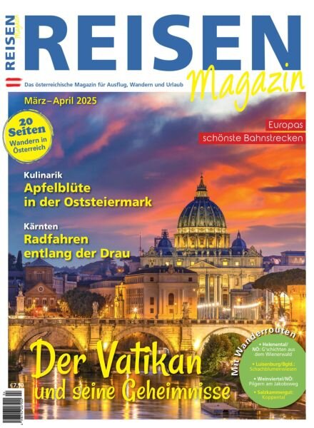 Reisen-Magazin – Marz-April 2025 Cover
