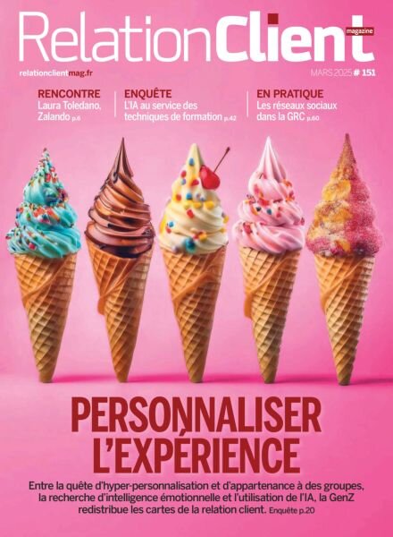 Relation Client Magazine – Mars 2025 Cover