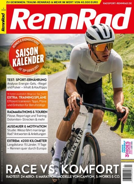 RennRad – April 2025 Cover