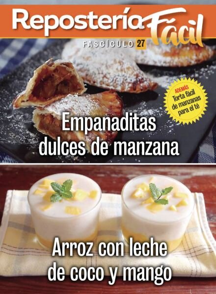 Reposteria facil – Marzo 2025 Cover