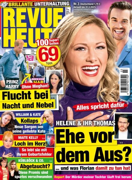 Revue Heute – Februar 2025 Cover