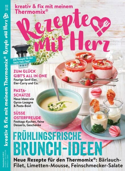 Rezepte mit Herz – Marz-April 2025 Cover