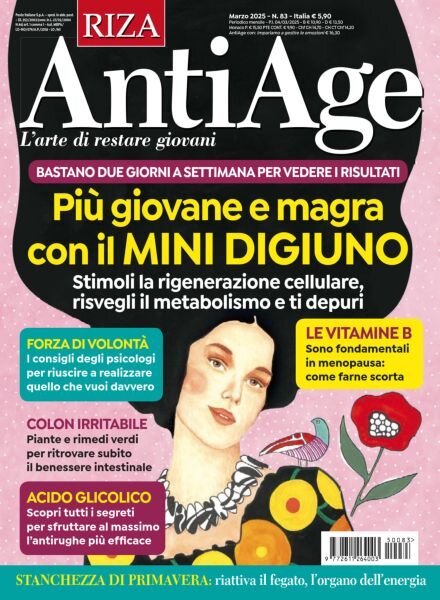 Riza AntiAge – Marzo 2025 Cover