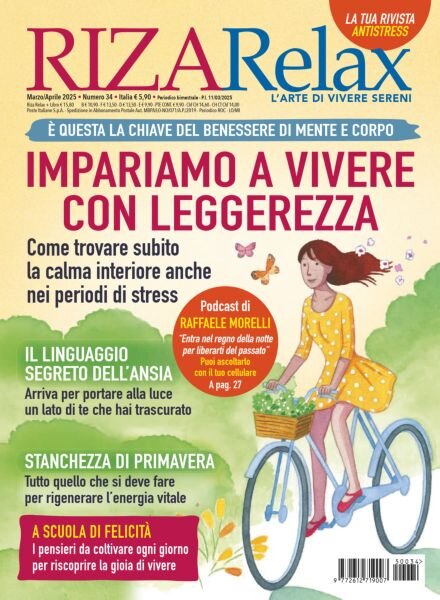 Riza Relax – Marzo 2025 Cover