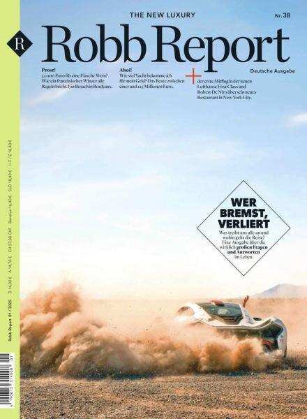 Robb Report Germany – Marz 2025 Cover